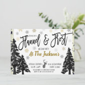 Party Einladung Flankel und Frost (Stehend Vorderseite)