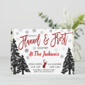 Party Einladung Flankel und Frost (Stehend Vorderseite)