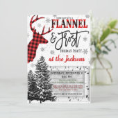 Party Einladung Flankel und Frost (Stehend Vorderseite)