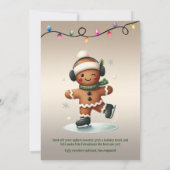 Party Einladung Friendsmas - Spaß & Feiern (Rückseite)