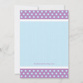 Party Einladung Frosch-Prinz-Birthday (Rückseite)