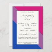 Party Einladung für benutzerdefinierte doppelseiti (Vorderseite)