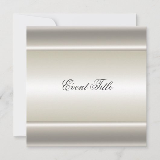 Party Einladung für das neue Jahr (Vorderseite)