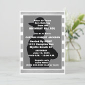 Party Einladung für das Patrouillenalter (Stehend Vorderseite)