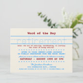 Party Einladung für das Rentenalter (Stehend Vorderseite)