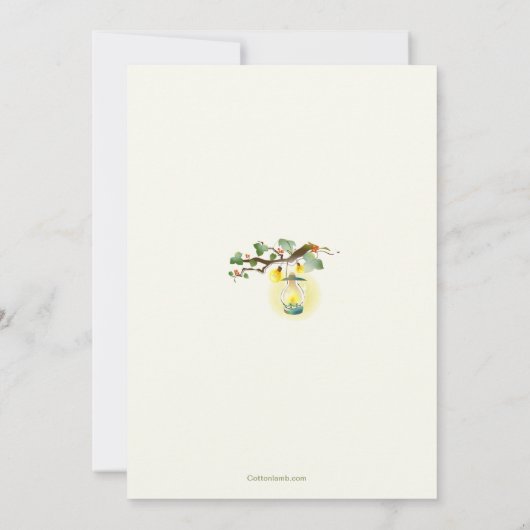 Party Einladung für das Ruhestand von Owl Professo (Rückseite)