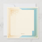 Party Einladung für den Abschluss medizinischer Fa (Rückseite)