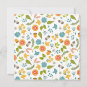 Party Einladung für den Garten (Rückseite)