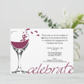 Party Einladung für den Handel (Stehend Vorderseite)