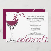 Party Einladung für den Handel (Vorne/Hinten)