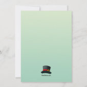 Party Einladung für den Holiday Gift Exchange (Rückseite)