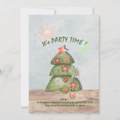 Party Einladung für den Jugendaustausch (Rückseite)