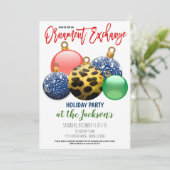 Party Einladung für den Jugendaustausch (Stehend Vorderseite)