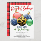 Party Einladung für den Jugendaustausch (Vorne/Hinten)