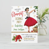 Party Einladung für den Jugendaustausch (Stehend Vorderseite)