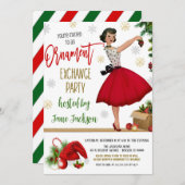 Party Einladung für den Jugendaustausch (Vorne/Hinten)