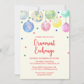 Party Einladung für den Jugendaustausch (Vorderseite)