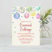 Party Einladung für den Jugendaustausch (Stehend Vorderseite)