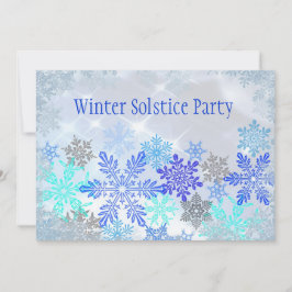 Party Einladung für den Winter Solstice