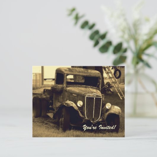 Party Einladung für die Altersversorgung - SEPI-LK (Stehend Vorderseite)