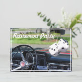 Party Einladung für die Altersversorgung von Kraft (Stehend Vorderseite)