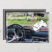 Party Einladung für die Altersversorgung von Kraft (Vorne/Hinten)