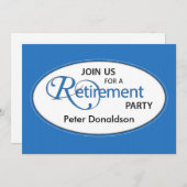 Party Einladung für die Altersvorsorge: Name, Eleg (Vorne/Hinten)