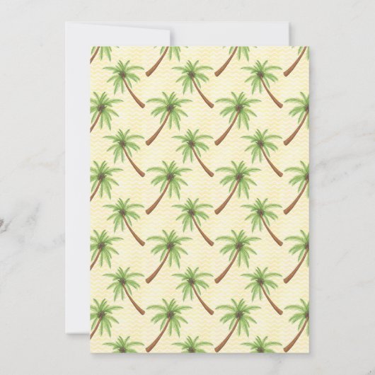 Party Einladung für die Beach-Pension (Rückseite)