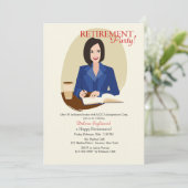 Party Einladung für die betriebliche Altersversorg (Stehend Vorderseite)