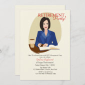 Party Einladung für die betriebliche Altersversorg (Vorne/Hinten)