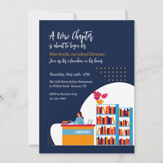 Party Einladung für die biblische Altersvorsorge (Vorderseite)