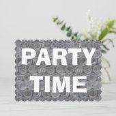 Party Einladung für die Blasenverpackung (Stehend Vorderseite)