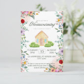 Party Einladung für die Haushaltserwärmung, neue Z (Stehend Vorderseite)