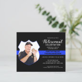 Party Einladung für die Haushaltspolizei (Stehend Vorderseite)