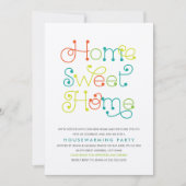 Party Einladung für die häusliche Pflege (Vorderseite)