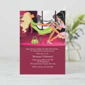 Party Einladung für die private Altersversorgung (Stehend Vorderseite)