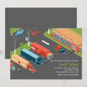 Party Einladung für die Ruhestandsregelung für Lkw (Vorne/Hinten)