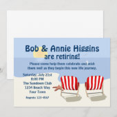 Party Einladung für die Ruhestandsregelung für Str (Vorne/Hinten)