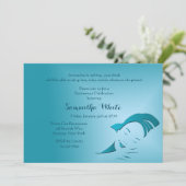 Party Einladung für die Verspätung bei der Altersv (Stehend Vorderseite)