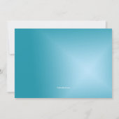 Party Einladung für die Verspätung bei der Altersv (Rückseite)