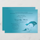 Party Einladung für die Verspätung bei der Altersv (Vorne/Hinten)