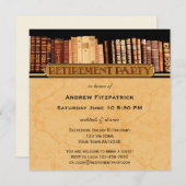 Party Einladung für die Vintage Buchung (Vorne/Hinten)