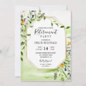 Party Einladung für die Wildblume  (Vorderseite)