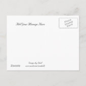 Party Einladung für Feiertage (Rückseite)