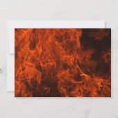 Party Einladung für Feuerwehr/Hauptruhestand (Rückseite)