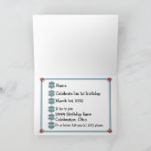 Party Einladung für Hubschrauber (Innenseite)