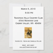 Party Einladung für personalisierte Altersversorgu (Rückseite)