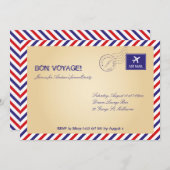 Party Einladung für Reisen/Abenteuer (Vorne/Hinten)