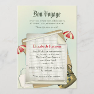 Party Einladung für Reisepläne