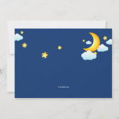 Party Einladung für Schlafschlämme (Rückseite)